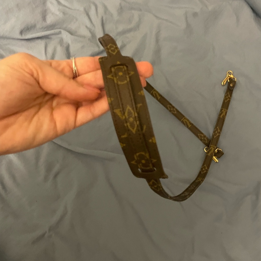 LOUIS VUITTON monogram bag strap